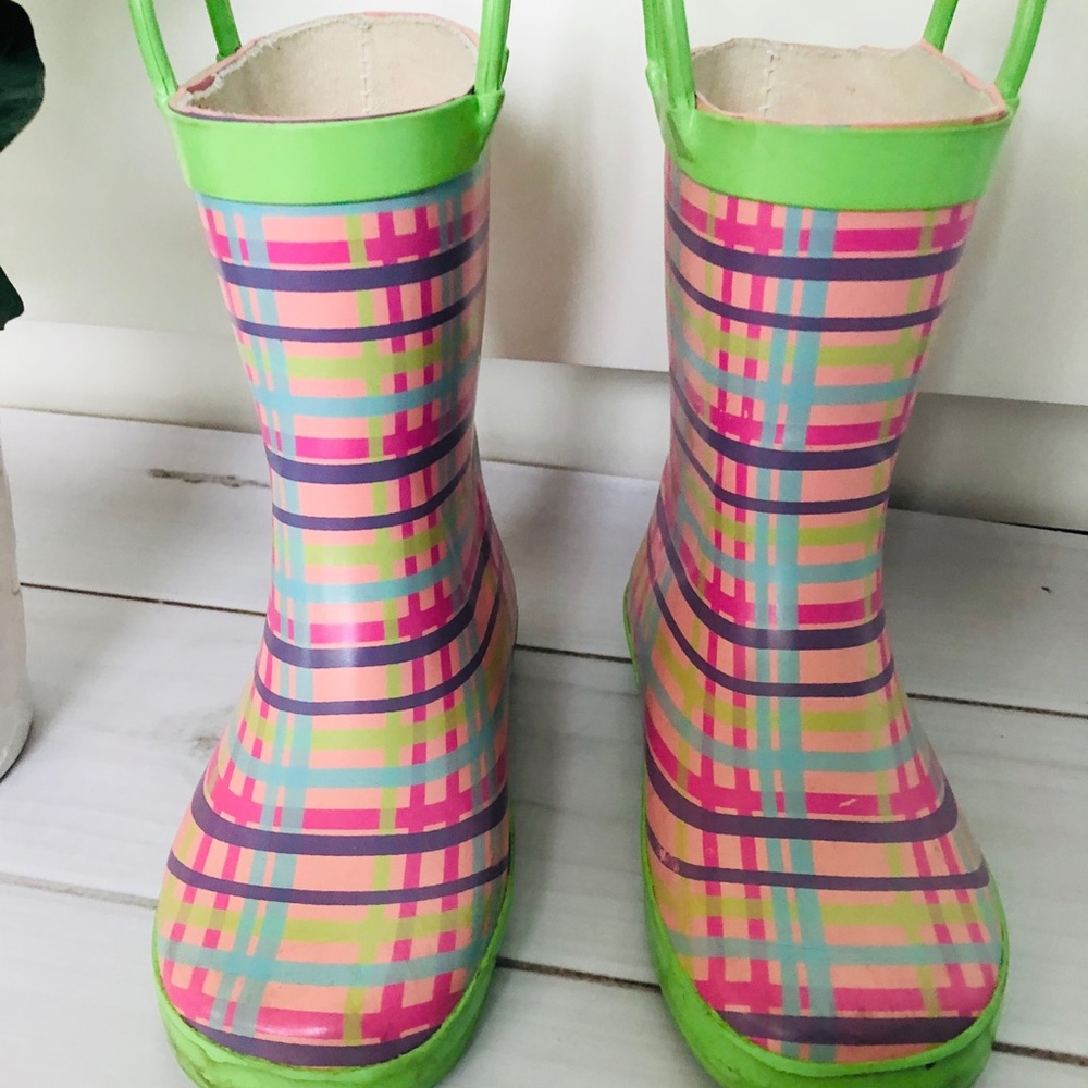 Girl Rain Boots Size 12 - Picture 2 of 4